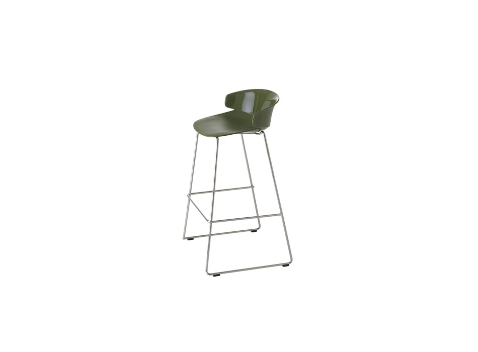 Stool with sled base Classy 1085 ET AL