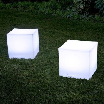 CUBE LOUNGE STOOL WITH LIGHT