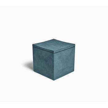 LOUNGE STOOL CUBE MOLESKIN SERRALUNGA