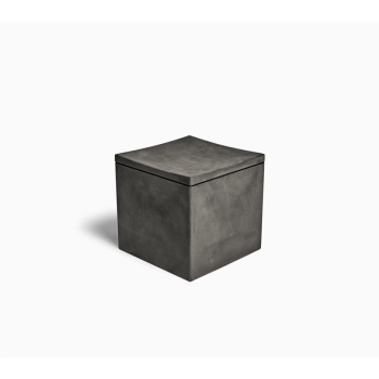 LOUNGE STOOL CUBE MOLESKIN SERRALUNGA