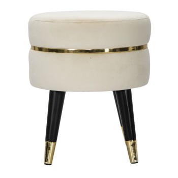 PARIS CREAM/GOLD STOOL