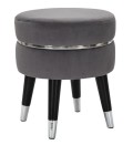 PARIS STOOL GREY/SILVER