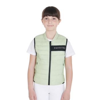 CHILDREN'S SLEEVELESS IN TECHNICAL FABRIC