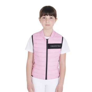 CHILDREN'S SLEEVELESS IN TECHNICAL FABRIC