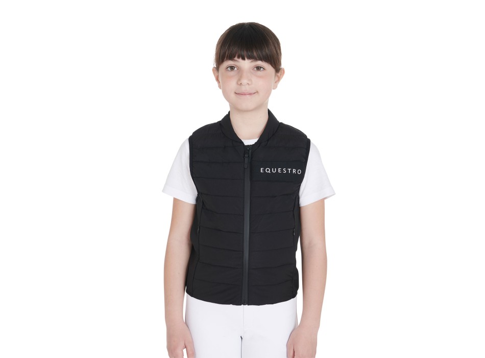 CHILDREN'S SLEEVELESS IN TECHNICAL FABRIC