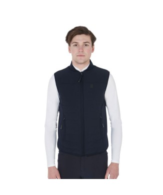 MEN'S SLEEVELESS IN BREATHABLE TECHNICAL FABRIC