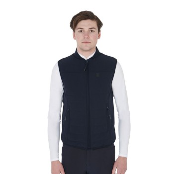 MEN'S SLEEVELESS IN BREATHABLE TECHNICAL FABRIC