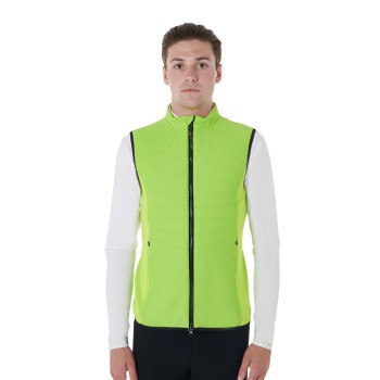 SLIM FIT MEN'S SLEEVELESS IN TECHNICAL FABRIC