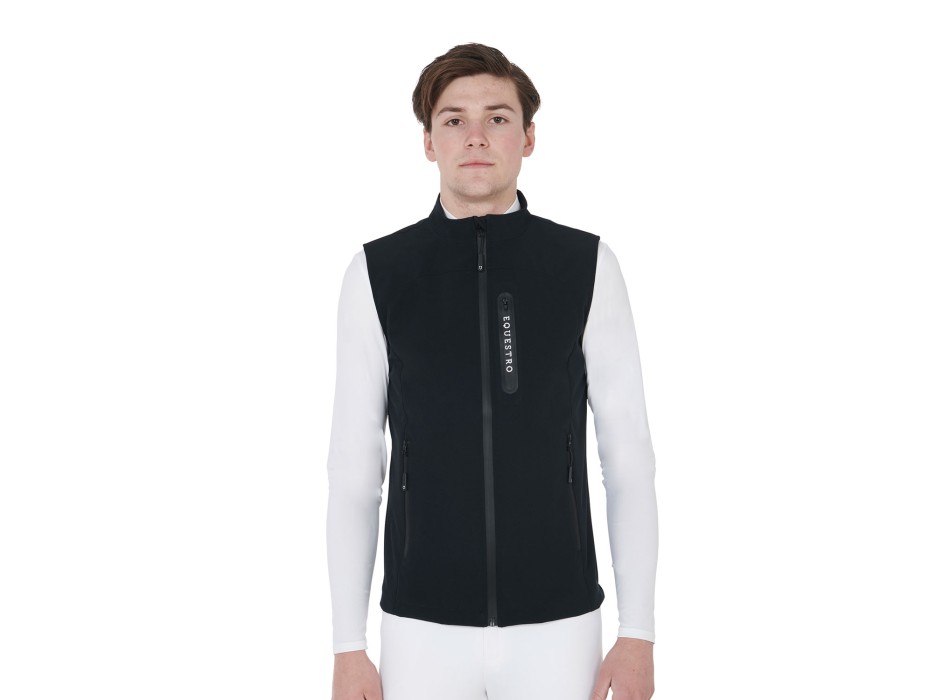 BREATHABLE AND WATERPROOF MEN'S SOFTSHELL VEST