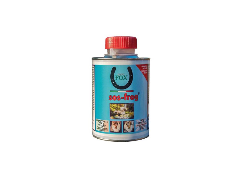 SOS-FROG CAN WITH BRUSH (500 ML)