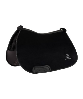 JS CW-3DS LOUVRE SADDLE PAD SHAPED INTERNAL SYNTHETIC SHEEPSKIN