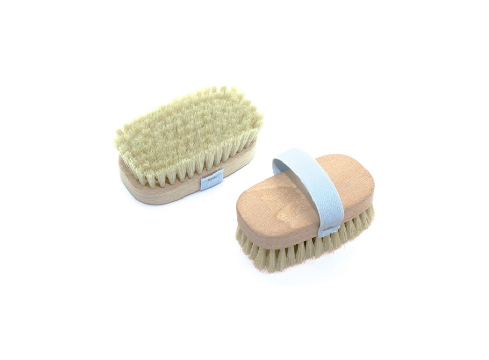 RECTANGULAR PONY BRUSH WITH SOFT BRISTLES