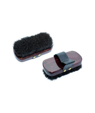 RECTANGULAR PONY BRUSH WITH NATURAL BRISTLES