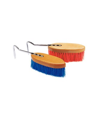 HOOF BRUSH WITH FOOT CLEANER