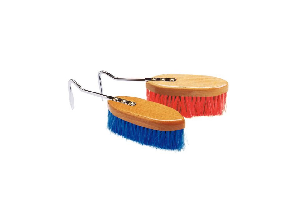 HOOF BRUSH WITH FOOT CLEANER