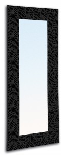 Mirror Petali black and black P3236F Pintdecor