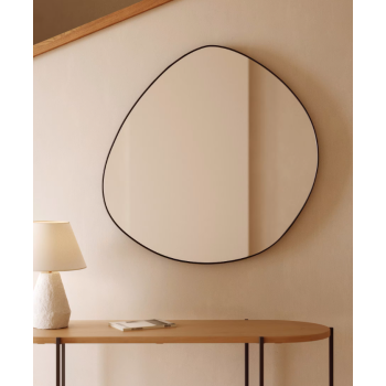 Anera mirror in steel LA FORMA