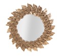 GLAM PETAL COPPER WALL MIRROR