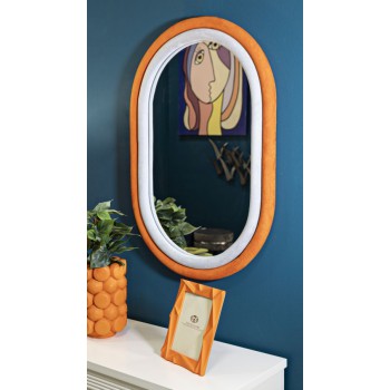 ANTONY ORANGE VELVET/MIX MIRROR