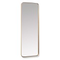 Marco wall mirror in golden metal 55 x 150.5 cm