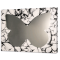 Mirror BUTTERFLIES BLACK WHITE GS4390 PINTDECOR