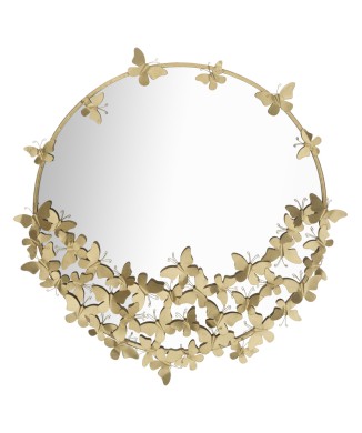 NEW ROUND BUTTERFLY MIRROR