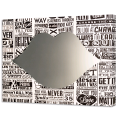 Mirror WORDS IN BLACK GS4414 PINTDECOR