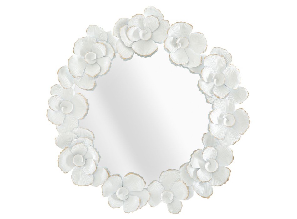 WHITE FLOWER MIRROR