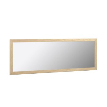 Wilany mirror 52.5 x 152.5cm with natural finish