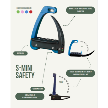 S-Mini SAFE RIDING Safety Stirrups