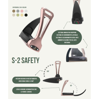 S2 SAFE RIDING safety stirrups