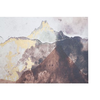 BROWN MOUNTAIN PAINTED PRINT