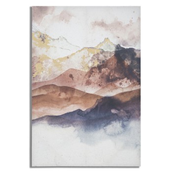 BROWN MOUNTAIN PAINTED PRINT