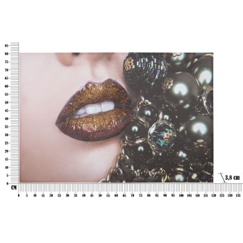 PRINT ON CANVAS BEAUTIFUL LIPS