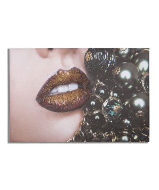 PRINT ON CANVAS BEAUTIFUL LIPS