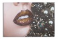 BEAUTIFUL LIPS CANVAS PRINT