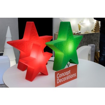 Luminous Star Merry Christmas 60 cm 32493W 8 Seasons Design