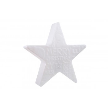 Luminous Star Merry Christmas 60 cm 32493W 8 Seasons Design