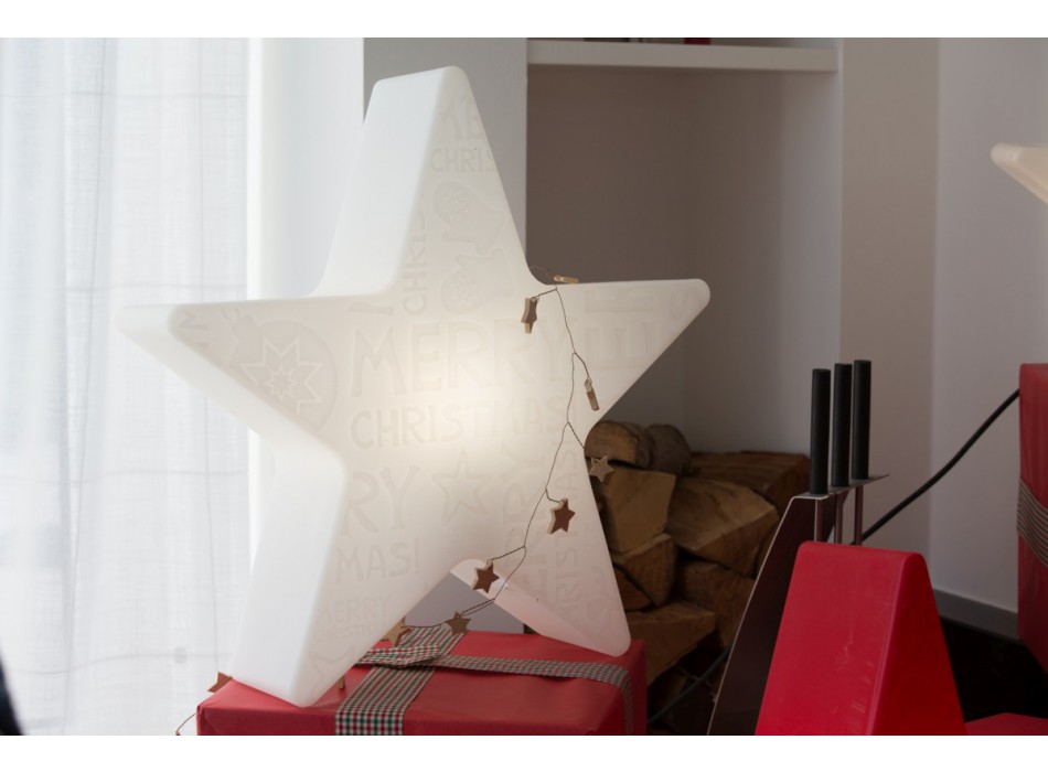 Luminous Star Merry Christmas 60 cm 32493W 8 Seasons Design