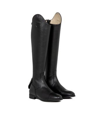 Unisex boots in calfskin with rear zip