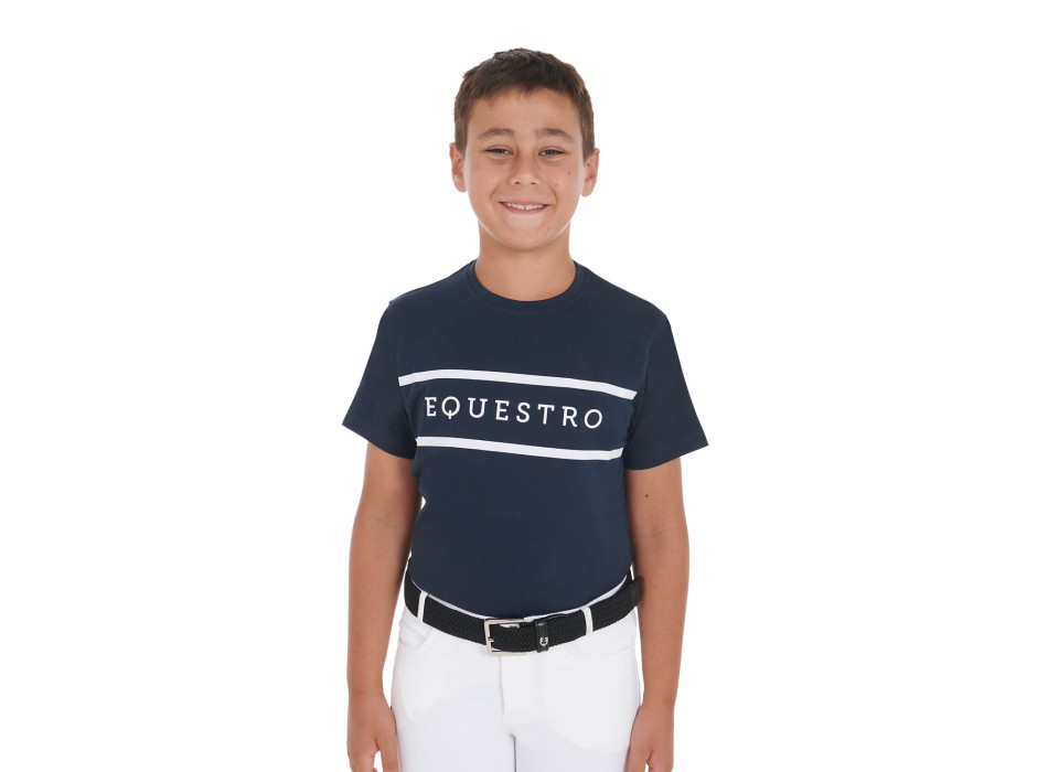 CHILDREN'S T-SHIRT WITH CONTRAST WRITING