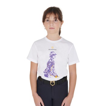 SLIM FIT CHILDREN'S T-SHIRT WITH KNIGHT PRINT