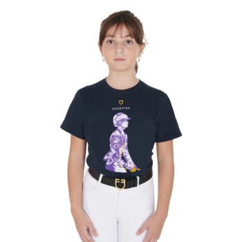 SLIM FIT CHILDREN'S T-SHIRT WITH KNIGHT PRINT