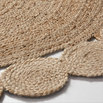 Round carpet Coss 100% jute Ø 150 cm