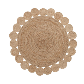 Round carpet Coss 100% jute Ø 150 cm