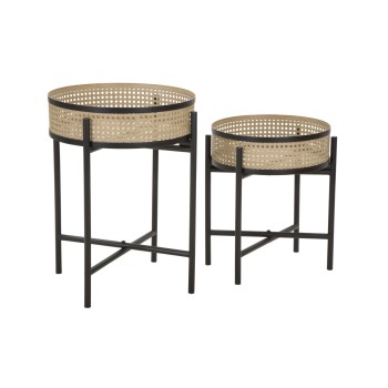 PAIR OF FUJI TABLES