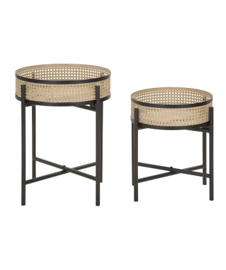 PAIR OF FUJI TABLES