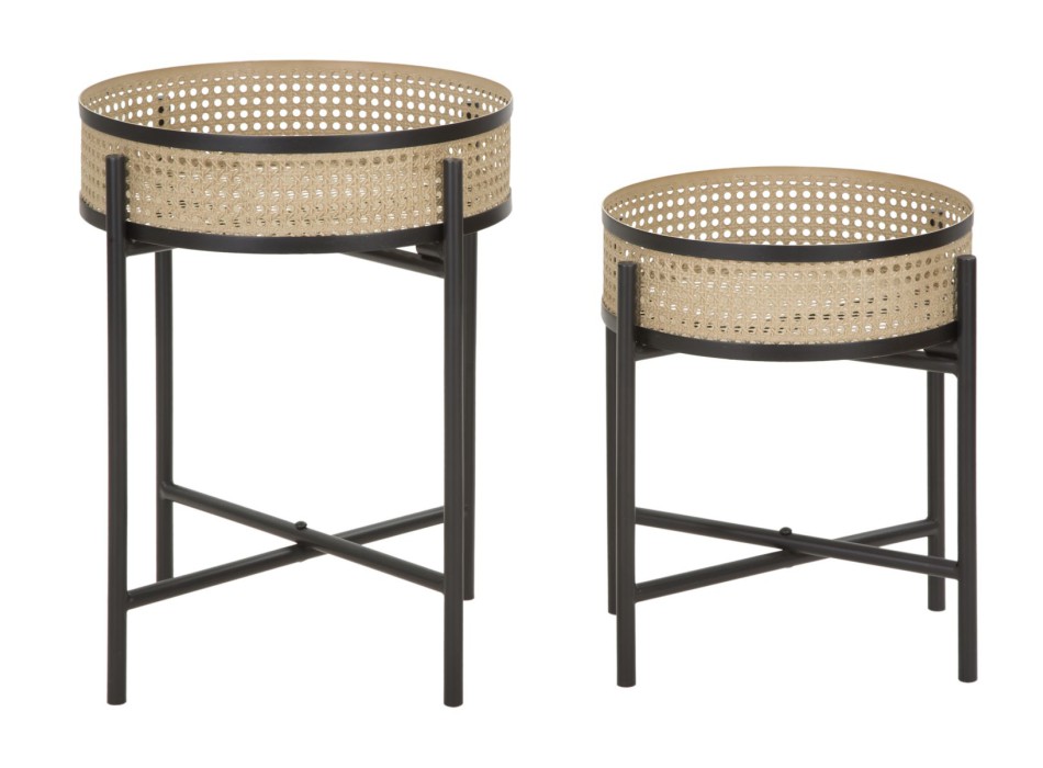 PAIR OF FUJI TABLES