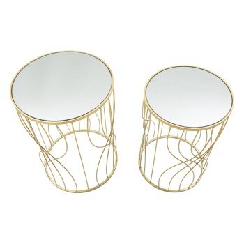 PAIR OF LIGNE TABLES