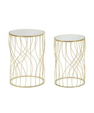 PAIR OF LIGNE TABLES